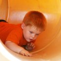 Jacob crawls out